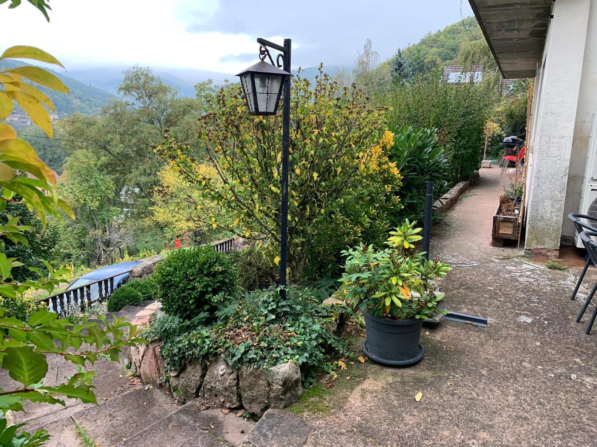 Au Reposoir - Vue Sur La Montagne Lägenhet Buhl Exteriör bild